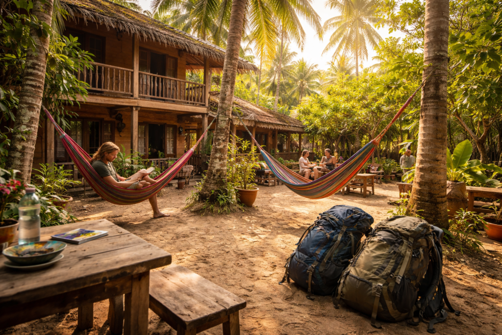 Budget backpacker hostel near Yala National Par,k Sri Lanka